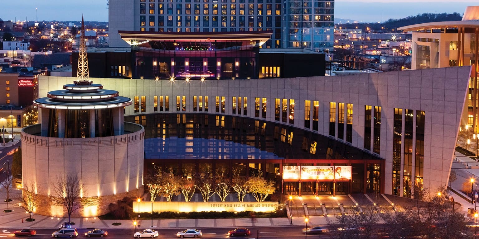 Country Music Hall of Fame exterior — screening venue