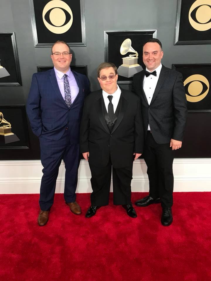 Grammy red carpet arrival for the documentary nomination