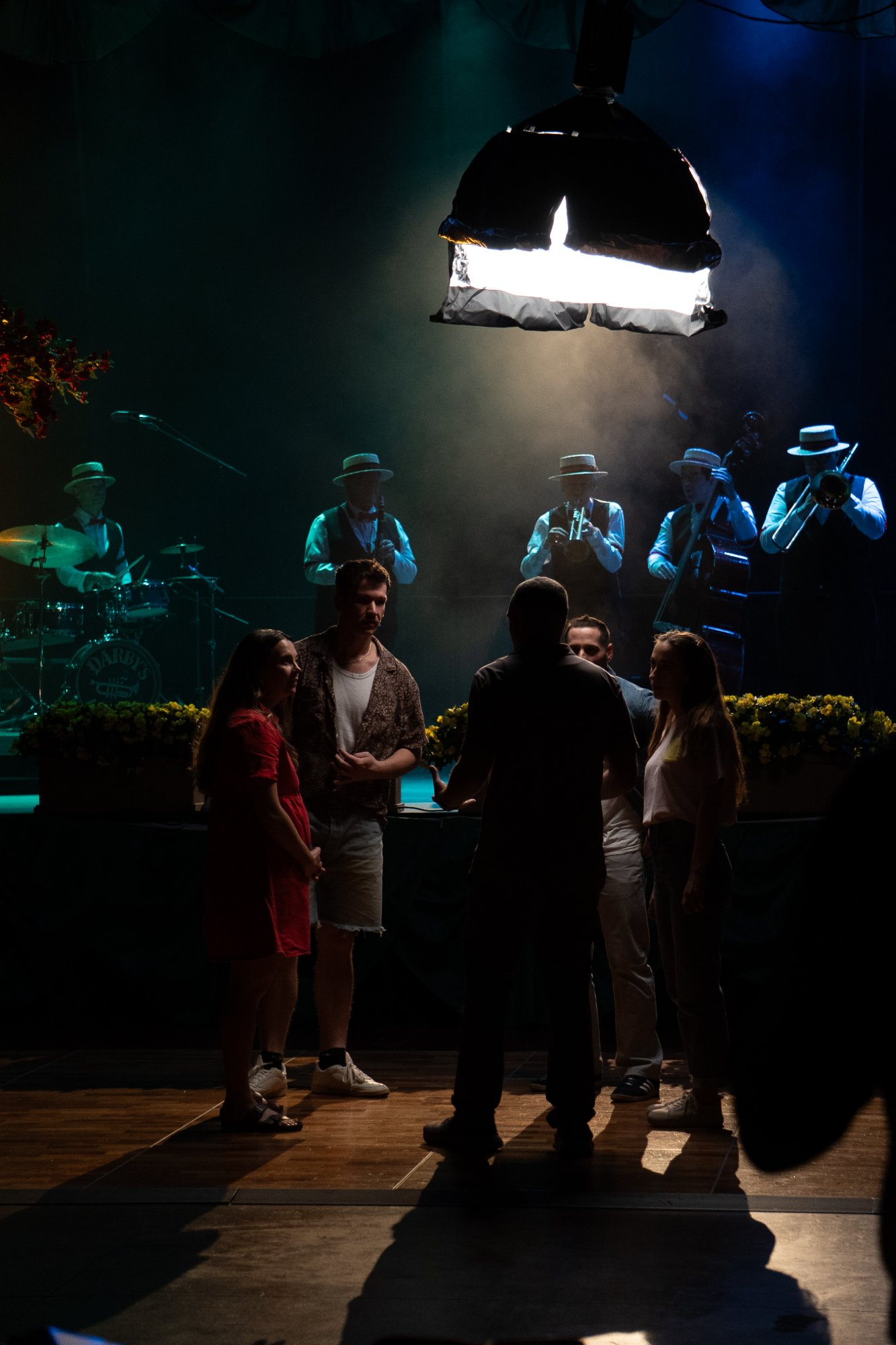 Live music performance inside the park